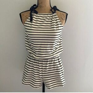 Madewell Stripped Romper size S